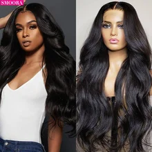 

13x6 Body Wave Lace Front Human Hair Wigs Transparent Lace Frontal Wig Brazilian Human Hair Lace Wigs for Women 5x5 Lace Closure