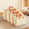 Foldable Storage Bag PVC Waterproof Transparent Move Storage Bag Large Capacity Household Clothes Quilt Storage Bag Organization 5
