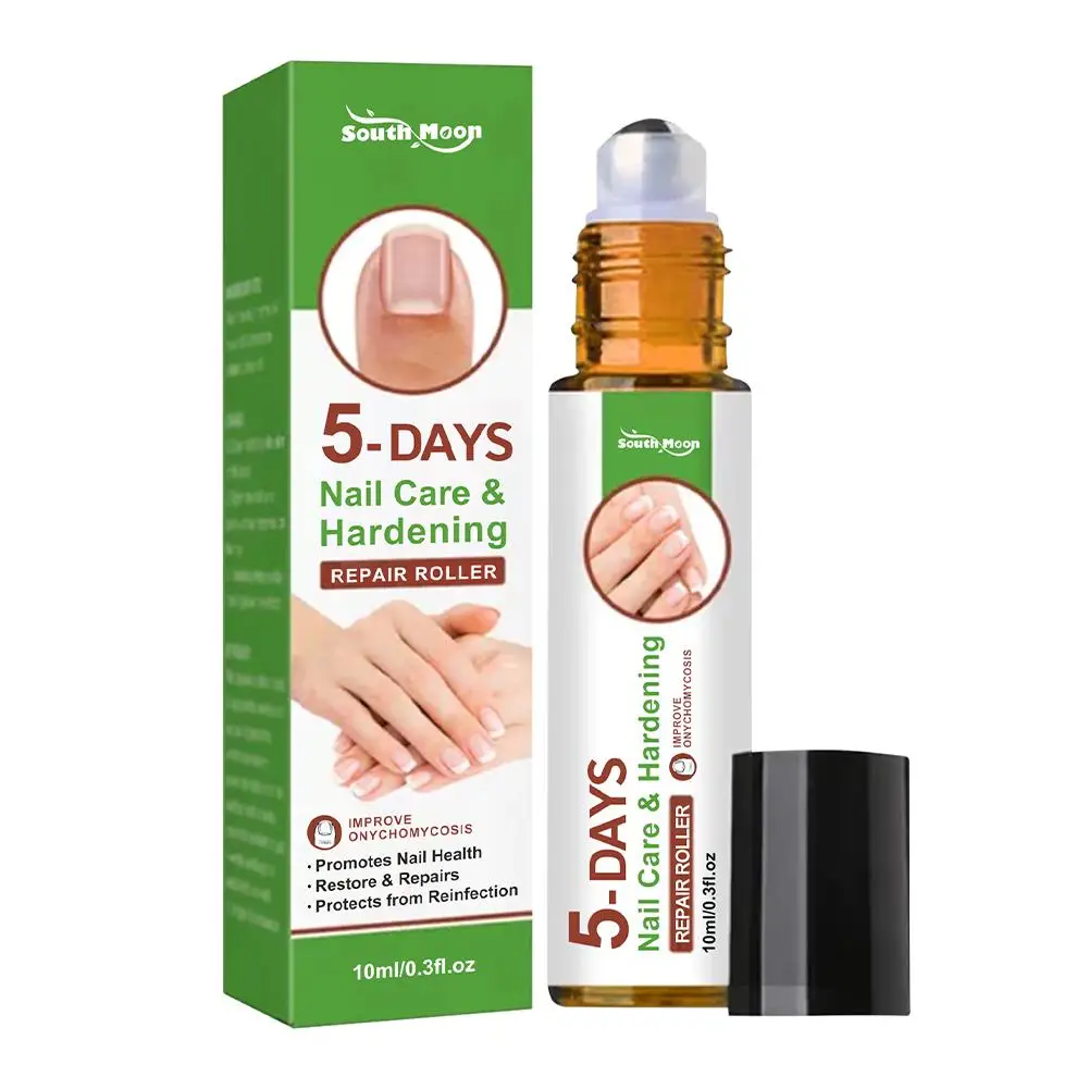 Nail Growth And Hardening Repair Roller Nail Repair Thickening Solution Brightening Removing Nutrient Soft N1W6 5 Days nail fungus remover manicure pedicure tools