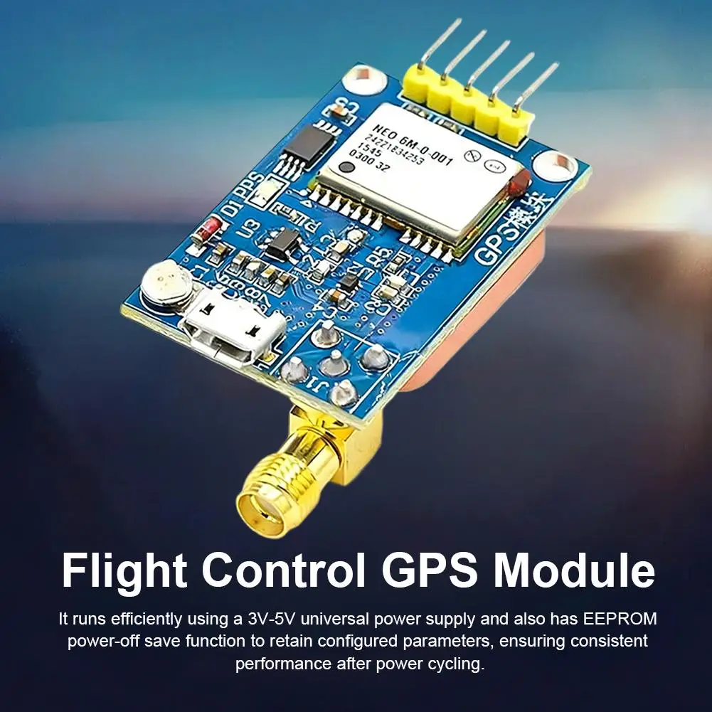NEO-6M NEO-7M NEO-8M 비행 제어 GPS 모듈, 다용도 GPS 수신기 모듈, 세라믹 안테나 모듈 세라믹 칩