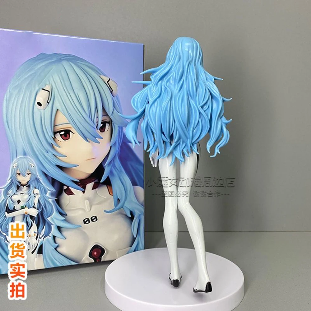 EVANOVM brand doll With packaging 18CM Blue haired girl Anime