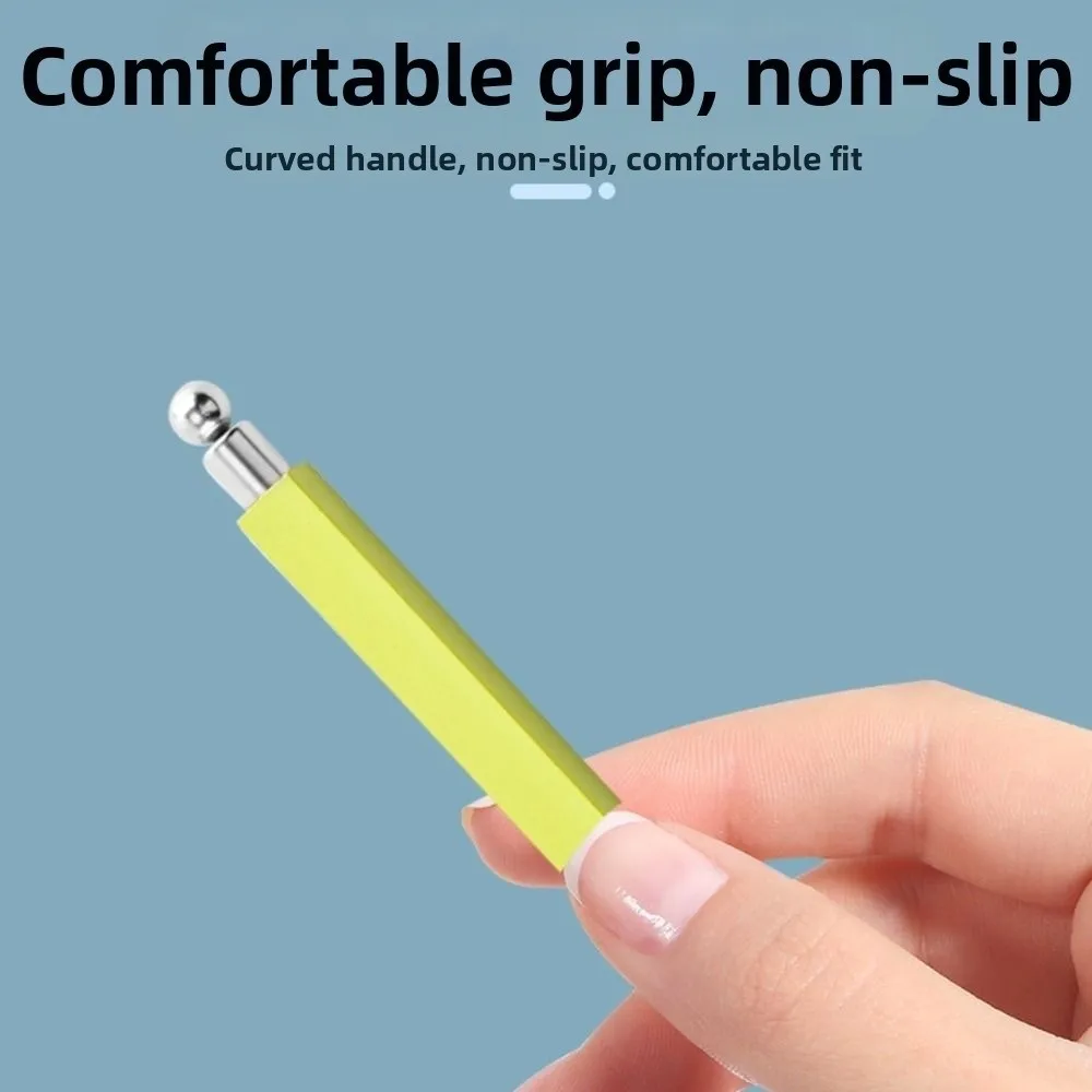 Double-headed Cat's Eye Nail Magnetic Stick With Steel Ball Anti-slip UV Gel Nail Magnet Tools Portable Multifunctional