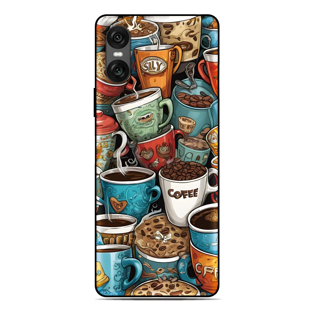 Vibrant Comic Art Soft Phone Case Back Cover