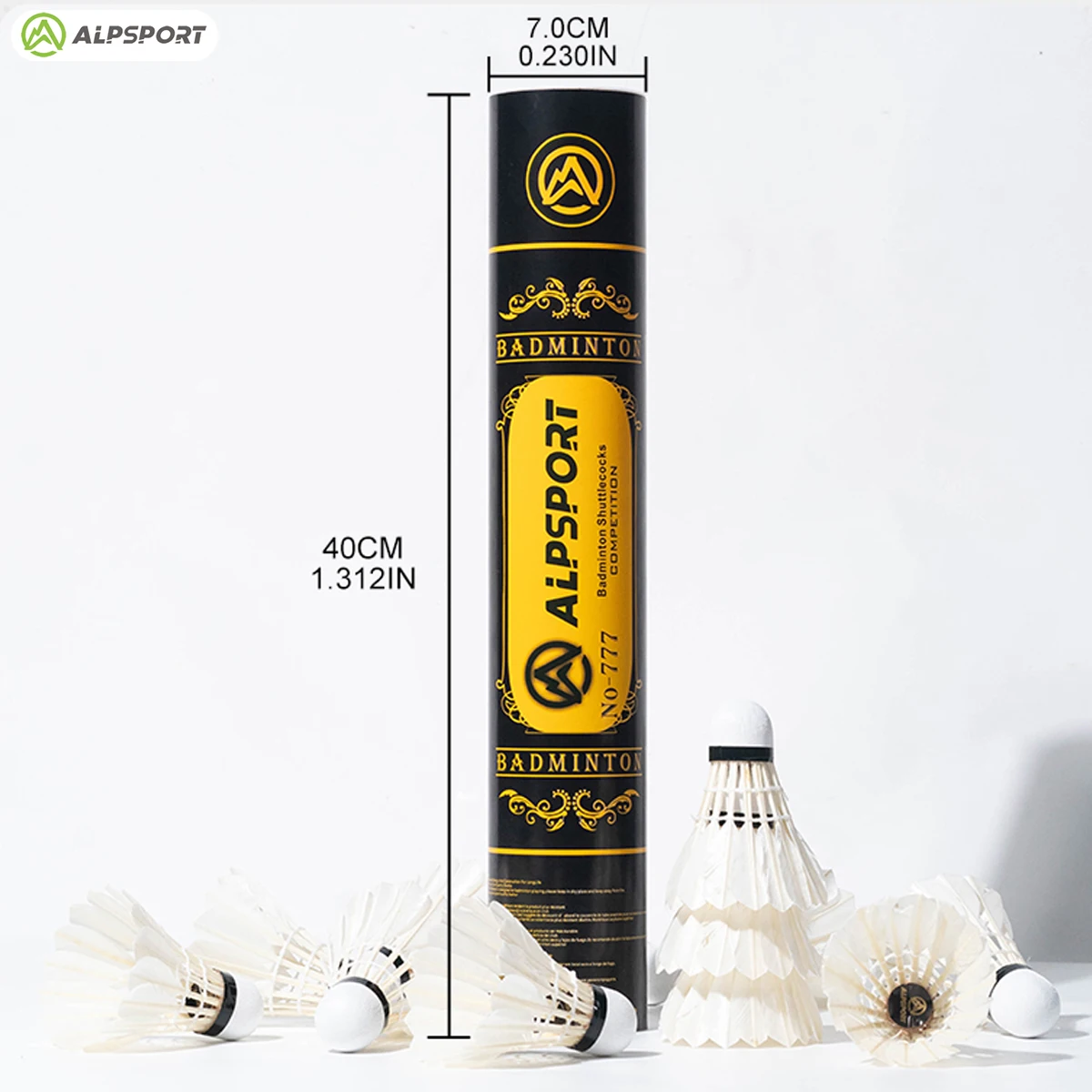 Accessoire Badminton Durable Lot De 24 Volants Badminton Plastique - Balles Stables Pour Intérieur/extérieur Sport Volants Plastique Durables