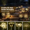 1 Pc Solar Fireworks Light With 8 Lighting Modes, Ip65 Waterproof Outdoor Holiday Decoration Solar Light For Courtyard Channels 4
