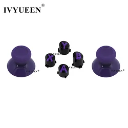 Enhanced Replacement Kit for Xbox Controller: Joystick Thumbsticks & ABXY Action Face Buttons (Purple)
