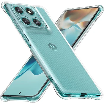 For Motorola Edge 60 Fusion Reinforced Corners Camera Protection Back Phone Case Cover for Motolora Moto Edge 60 Stylus 1