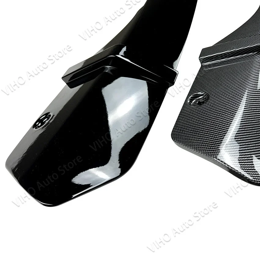 자동차 리어 범퍼 디퓨저 립 탄소 섬유 룩 MP 스타일 스포일러 스플리터 플레이트, BMW X5 F15 M 스포츠 2014 2015 2016 2017 2018