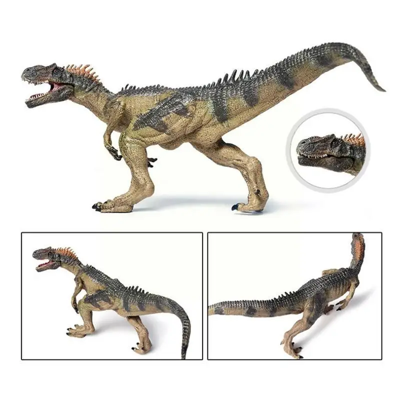 

Plastic Simulation Dinosaur Model Toy Movable Jaw Allosaurus Dinosaur Dinosaur Gift Ornament Model Kids Animals Model Colle F3v3