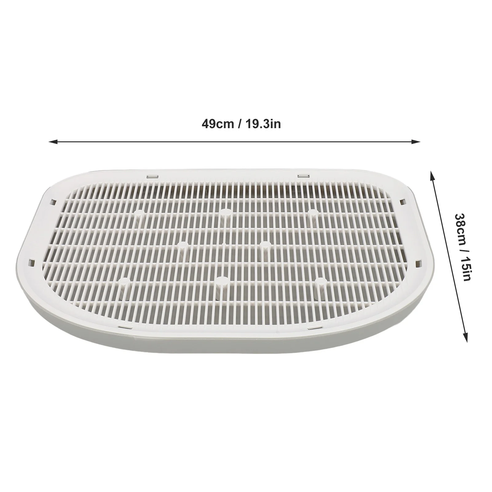 Waterproof and Anti-Slip Cat Litter Trapping Mat - Durable, Leak-Resistant, Easy-Clean Design