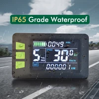 UART2 P3C étanche vélo électrique LCD affichage compteur E Scooter panneau LCD avec USB UART pour pièces de vélo électrique de montagne (5PIN) 4