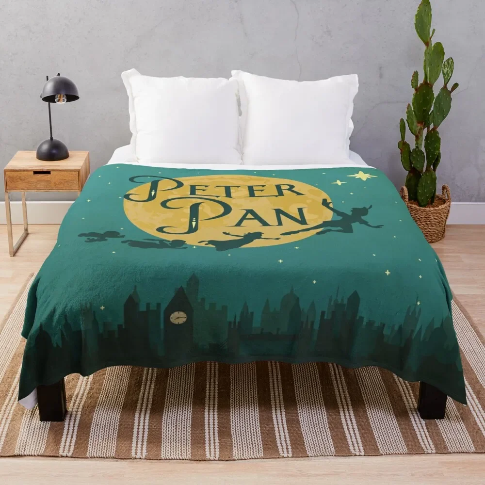 

Vintage Style Classic Pan Throw Blanket Warm bed plaid Luxury St Blankets