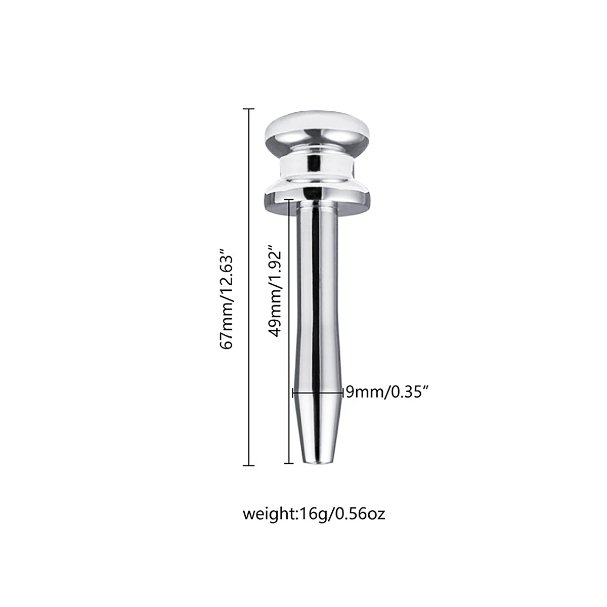 1pcs, Metal penis plug, spray-type design catheter, dick masturbation massage, men's sex toys