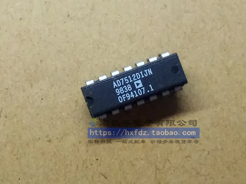 

Бесплатная доставка AD7512DIKN AD7512DIJN DIP-14 10 шт.
