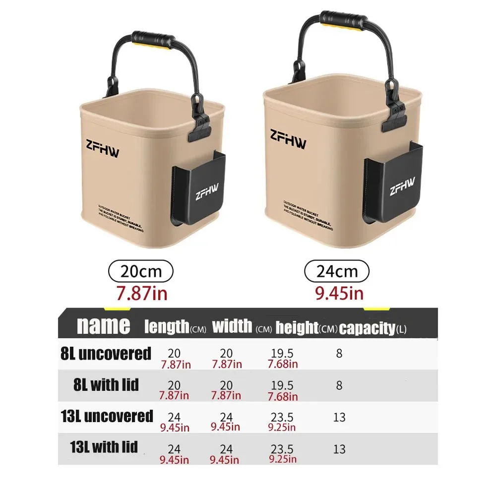 Fishing Tackle Storage Bucket 2