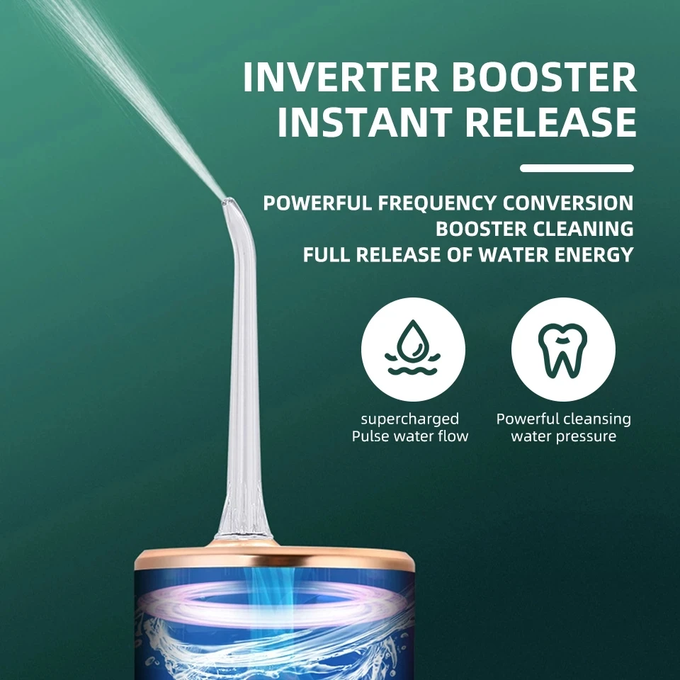 Xiaomi Electric Tooth Cleaner Oral Irrigator Rechargeable Water Jet Teeth Cleaner Whitening Food Grade Dental Teeth Cleaner