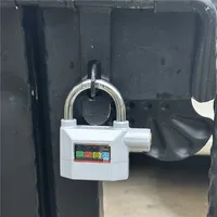 Falante เดซิเบลสูงกุญแจปลุกไซเรน Anti-Theft กันน้ําสีดําเงินยาวสําหรับจักรยานรถจักรยานยนต์ประตู 3 ปุ่มทองเหลือง 5