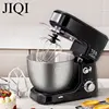 JIQI 4L 600W Household Electric Chef Machine table mixing blender 220V kitchen tools cooking food stand mixer cake dough bread 5