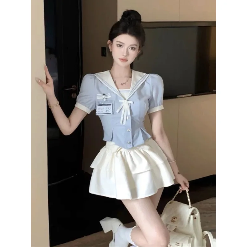 Рисунок 6 - QWEEK Kawaii Jk Y2k рубашка в стиле