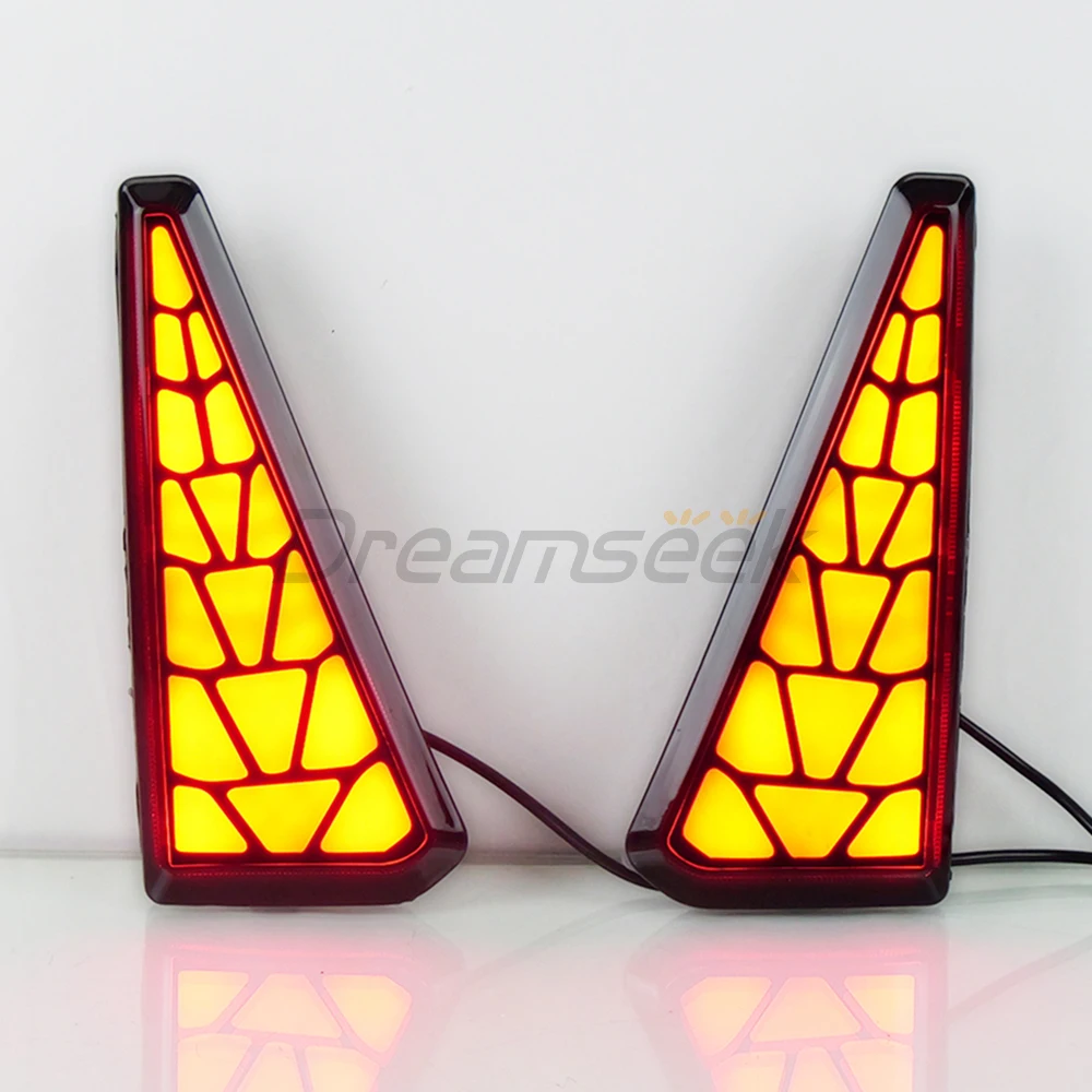 LED Reflector Rear Bumper Tail Light for Toyota Noah Voxy 2014 2015 2016 2017 2018 Brake w/ Turn Signal Lamp Indicator Blinker