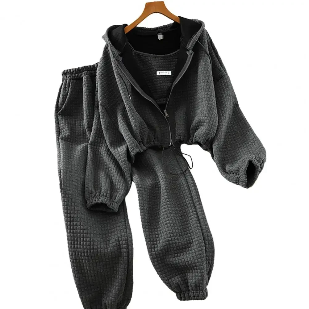 

Женский спортивный костюм с капюшоном, комплект из 3 предметов