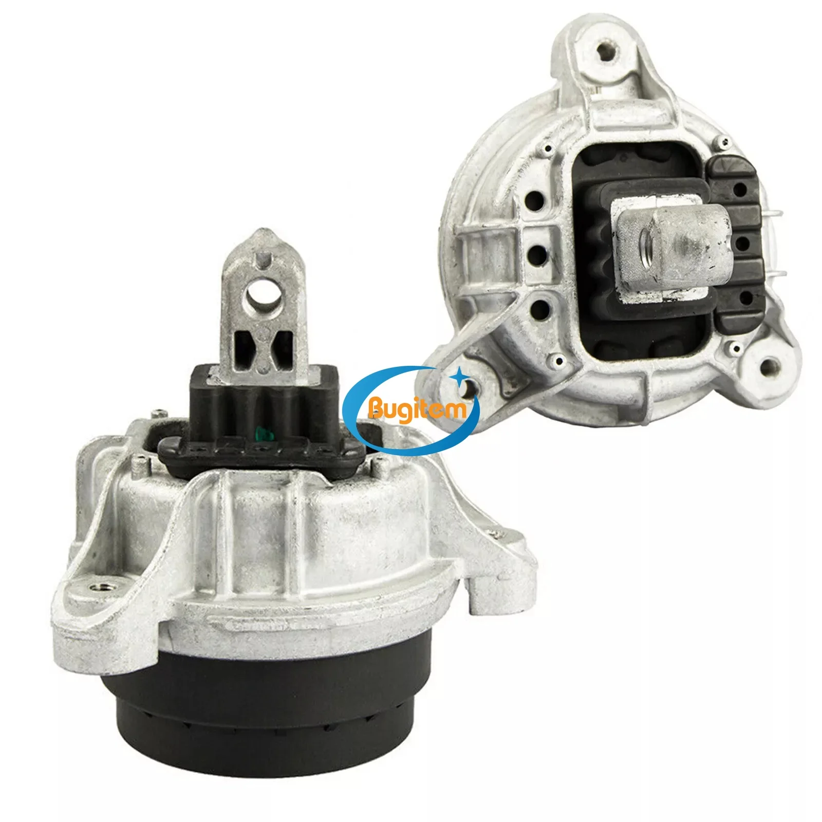 2PCS Front Left & Right Engine Motor Mounts Kit Set 22116785601 22117935149 Fits For 2012- BMW F10 528i
