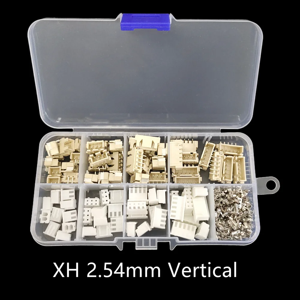 1Box ??JST1.25 SH1.0 ZH1.5 PH2.0 XH2.54 2/3/4/5P 남성 플러그 여성 소켓 수평 수직 핀 헤더 하우징 터미널 키트