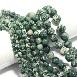 Natural Stone Round Beads - Tiger Eye, Amethyst, Agate, Jade for Jewelry Making & DIY Projects (Lapis lazuli)