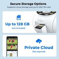 4K 8MP HD Wifi PTZ caméra extérieure 4MP double objectif double écran AI suivi automatique caméra IP CCTV Audio vidéo Surveillance P2P iCSee 3