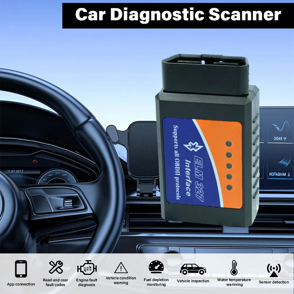 Code Reader ELM327 V2.1 OBD2 Scanner BT/Wifi ELM 327 OBD Car Diagnostic Tool For Android IOS PK Vgate Icar2
