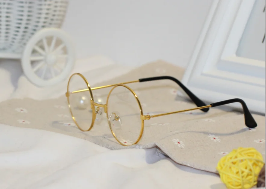 white glasses