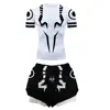 Anime Jujutsu Kaisen Compression Set Fitness Suit for Men Quick Dry 3D Compression Shirt+Gym Shorts Running Workout Sportswear 1