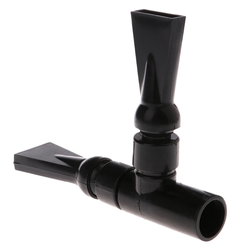 

Y1UB Plastics Outflow Pipe Connector Duckbill Nozzle 360° Rotatable for Aquarium
