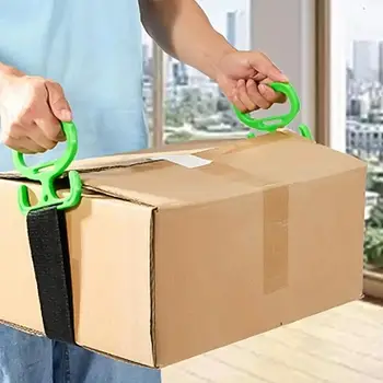 Maniglia per supporto multiuso Maniglia anti-pizzico Design ergonomico Maniglie per borse per la spesa Impugnatura sicura Impugnatura comoda