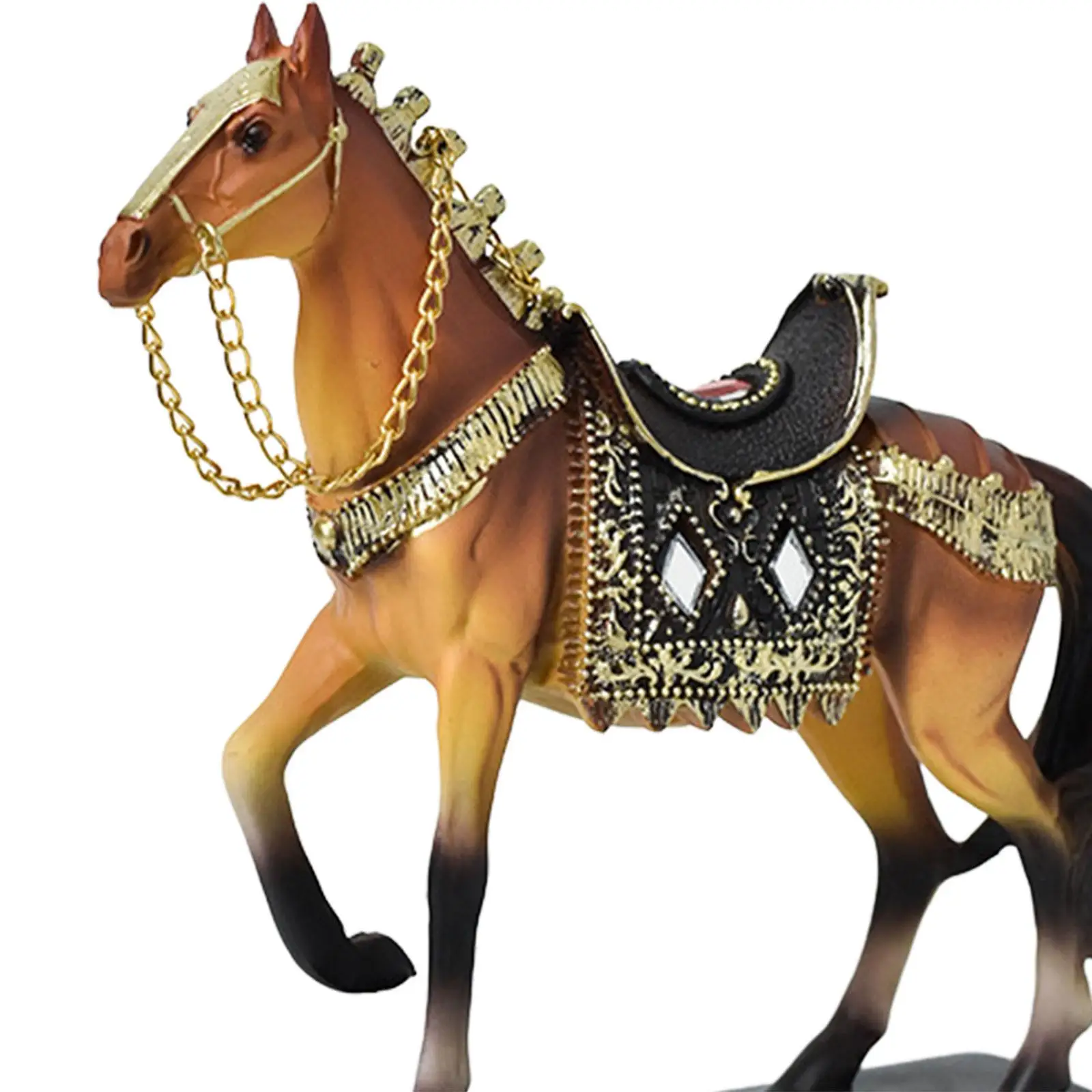 Horse Statue Decorative Resin Horse Sculpture for Bookcase Furniture Bedroom Horse Statue Decorative Resin Horse Sculpture for Bookcase Furniture Bedroom
