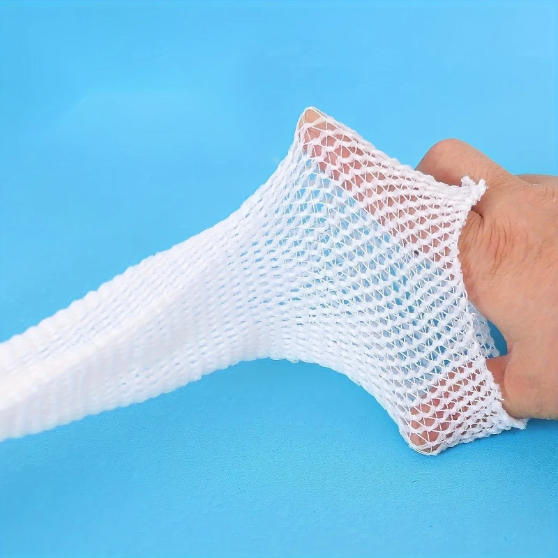 1Roll Multi Functional Elastic Gauze Bandage Light Beige Breathable for Wrist, Elbow, and Knee Support Sports Bandage