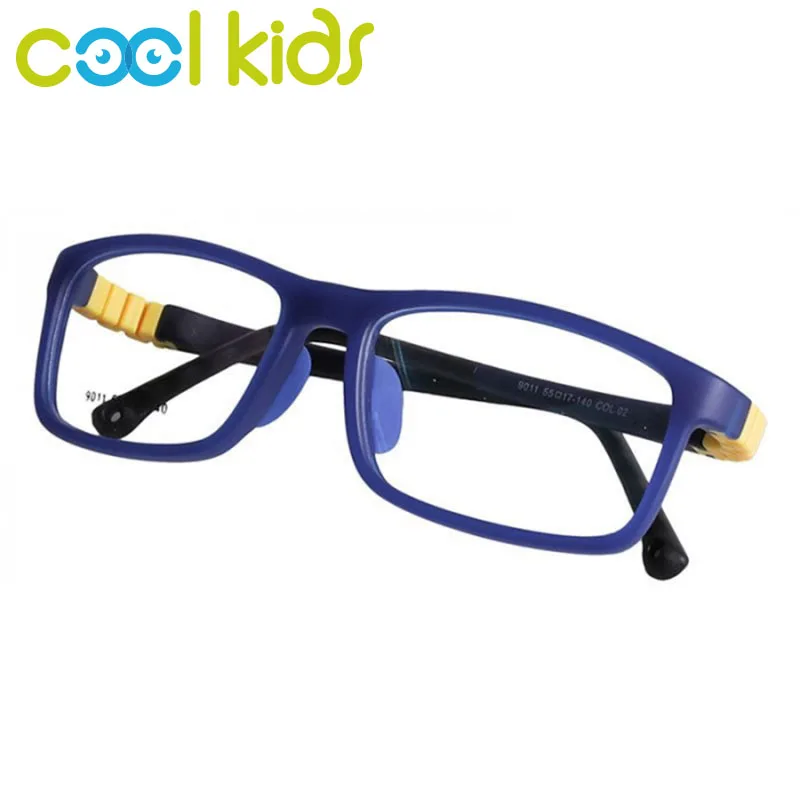 COOL KIDS Square Glasses Frames TR90 Flexible Child Glasses Frames Spectacles for Kid Boy Girl Eyeglasses Optical optical glasses frames