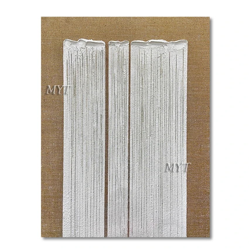 

Canvas Picture Wall Large Size Pure Handmade White Abstract Thick Knife Oil Painting For Room Decorative Art And Craft Unframed