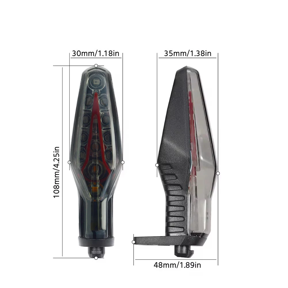 Motorcycle LED Turn Signal Rear Brake Tail Light Flashing Lamp For BMW R1250GS A