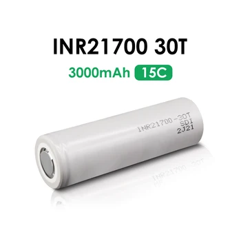 100% batteria al litio originale di alta qualità 3.7V 3000mah INR21700 batteria 30T 35A batteria ricaricabile agli ioni di litio ad alta scarica