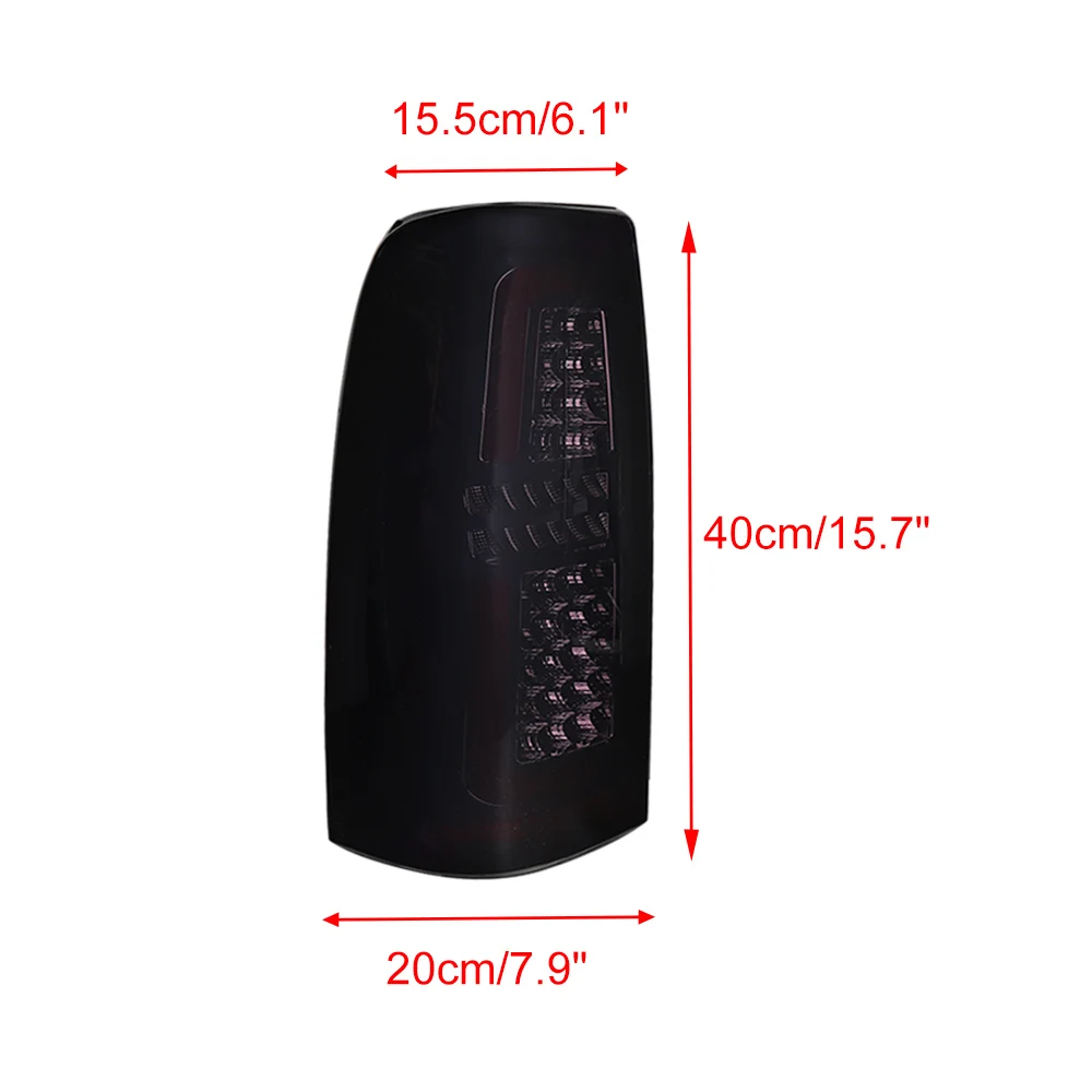 Buy 1999-2002 Chevy Silverado 1999-2003 GMC Sierra Tail Lights Chrome LED 00 01 In Cerritos - Foto 11