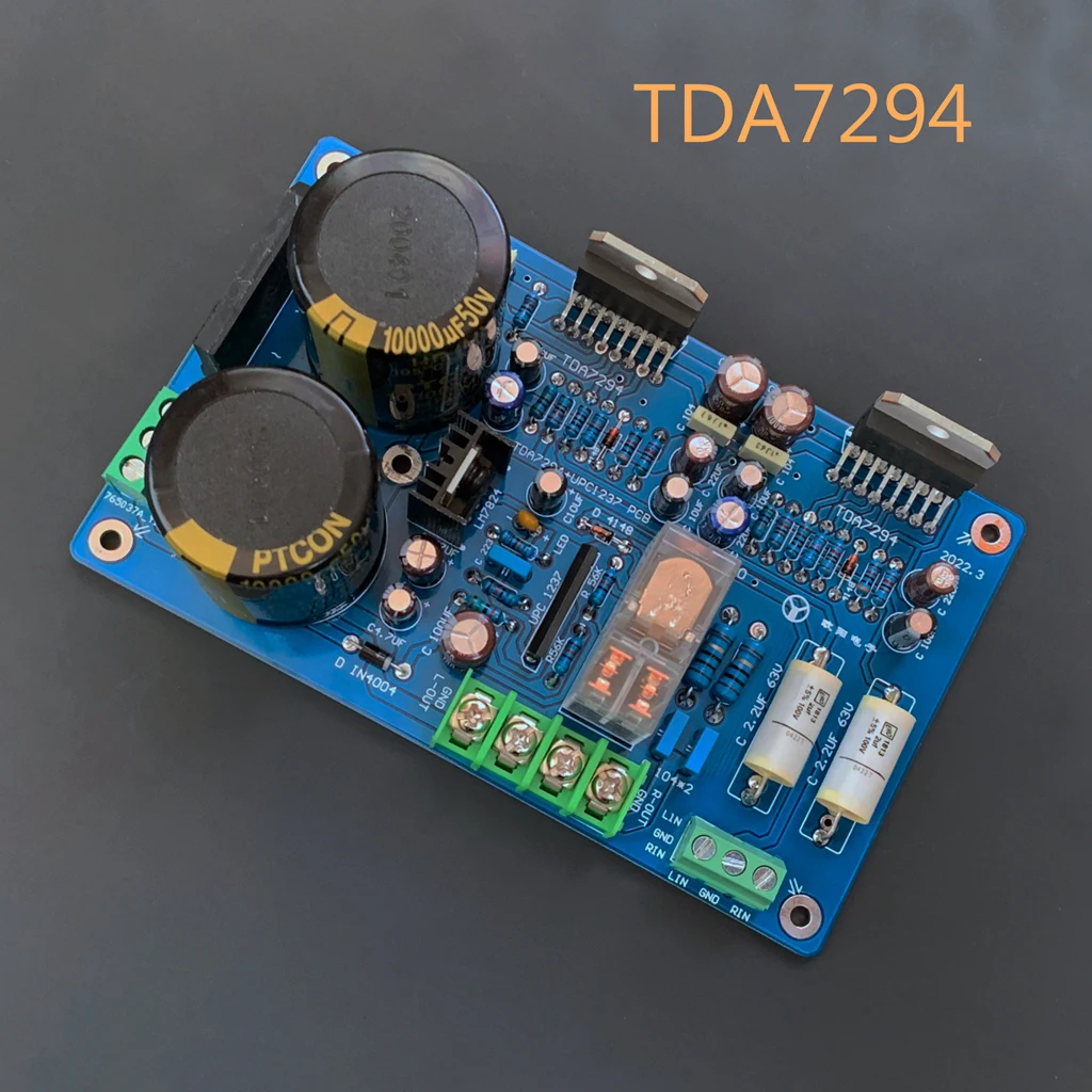 Placa do Amplificador de Potência com Proteção do Altifalante ca Dual 1826v Tda7294 - Image 3