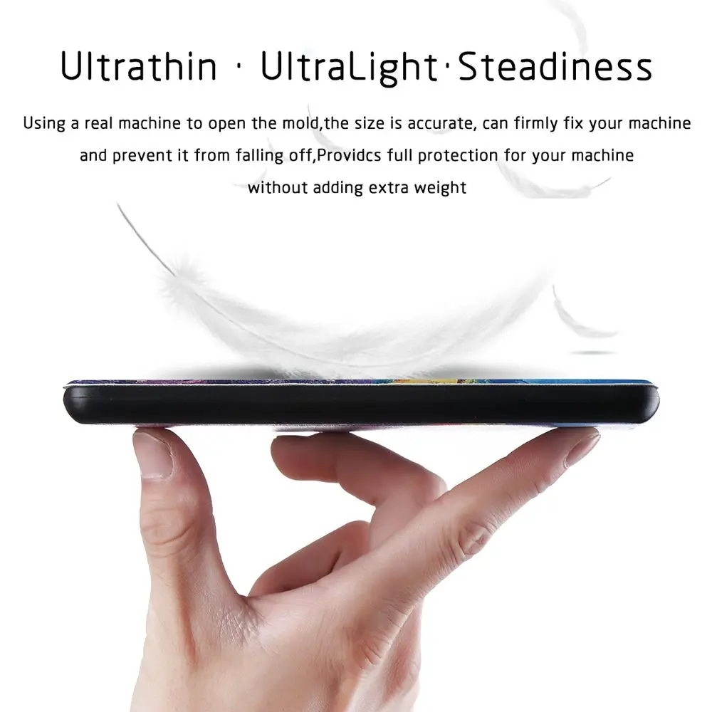 New Protective Shell Auto Wake/Sleep PU Leather Folio Case Smart Cover 6.8 Inch For Kindle Paperwhite 5 11th Generation 2021