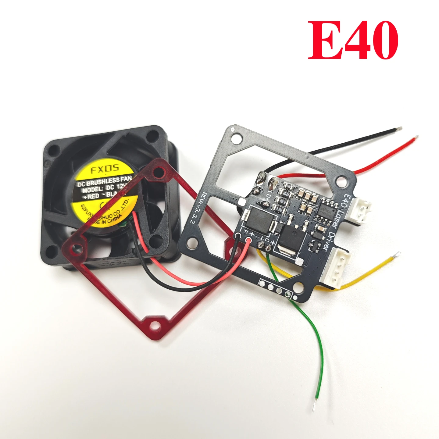 40X40MM 12V Dual LD Driver Board for NEJE A40640 A40630 F30130