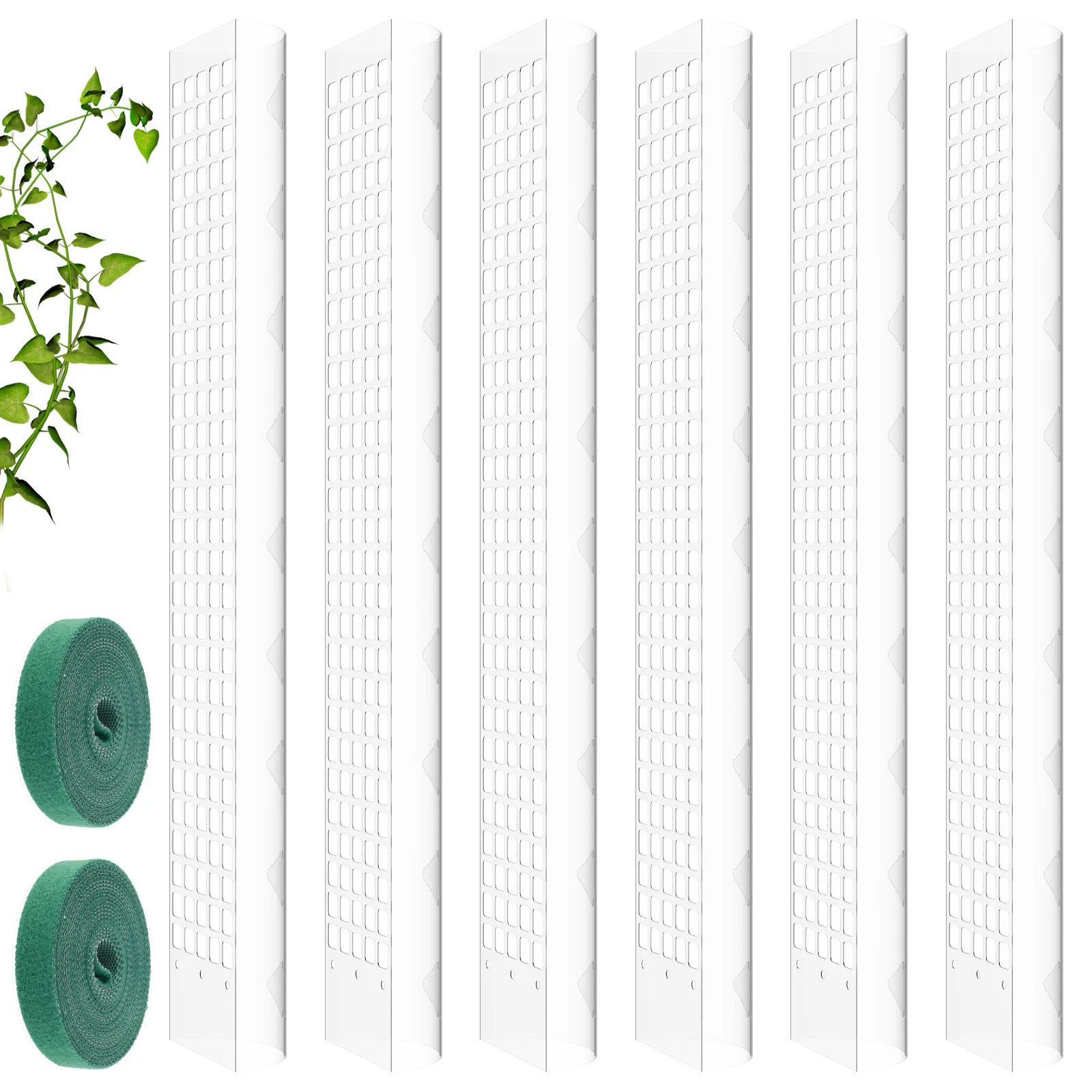 2-4-6Pcs-Moss-Pole-23-6-Inch-Reusable-Plastic-Plant-Pole-Stick-Transparent-Plant-Support.jpg 2/4/6Db Moss Pólus 23,6 Hüvelykes Újrafelhasználható Műanyag Növényi Átlátszó Tartó - Image 6