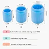 Pet Foot Washing Cup Portable Cat and Dog Foot Cleaner Soft Silicone Dog Paw Cleaning Tools Mini Wash Brush Bucket Pet Supplies 6