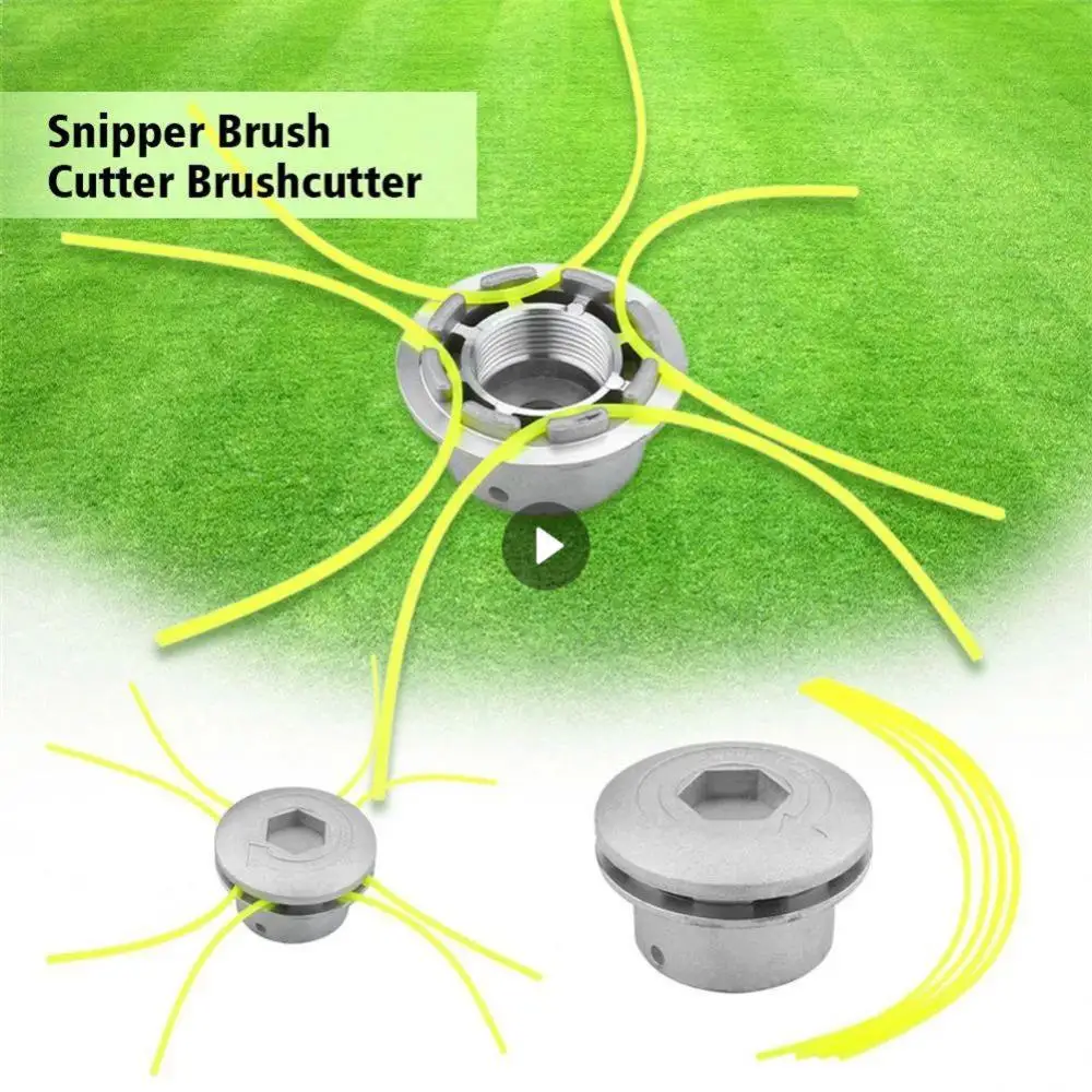 Aluminium Strimmer Head Trimmer Head String For Universal Lawn Mower Cutter 