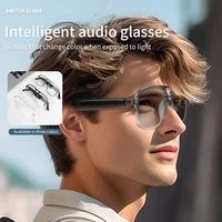 SENBONO Smart Glasses Wireless Audio Photochromic Glasses Anti-blue Light Voice Assistant Music Navigation Sunglasses Women Men - Image 2