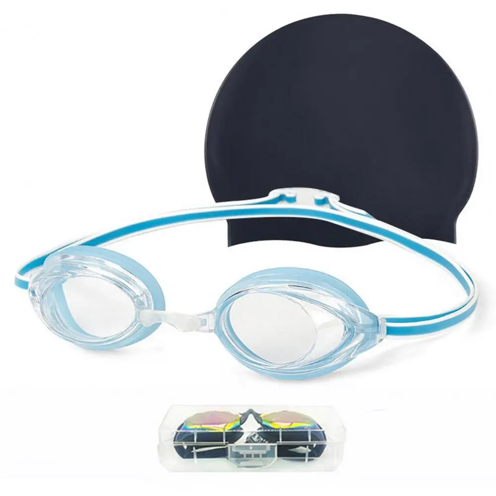 

2Pcs/Set Scuba Goggles Universal Comfortable Wearing Waterproof Swimming Accessory Snorkeling Goggles Swimming Goggles