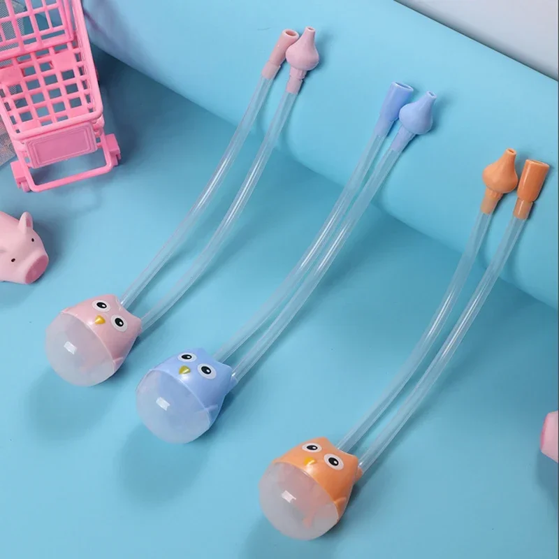 Baby Nose Cleaner Nasal Aspirator Mucous Remover Newborn Hygiene Kit Mucus Runny Nose Inhaler Kids Healthy Care Stuff nasal aspirator